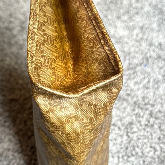 Celine Brown and Tan Toiletry Bag with Monogram Pattern - Picture 9 of 9